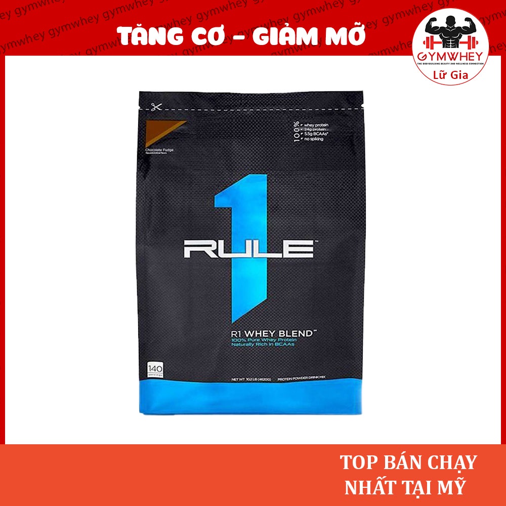 Rule 1 Whey Blend Sữa Bột Dinh Dưỡng Giúp Tăng Cơ Bắp Nhanh RULE1 BLEND 10LBS 4.5KG - Authentic