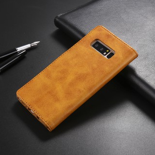 Bao da điện thoại nắp gập dành cho Samsung note 8 9