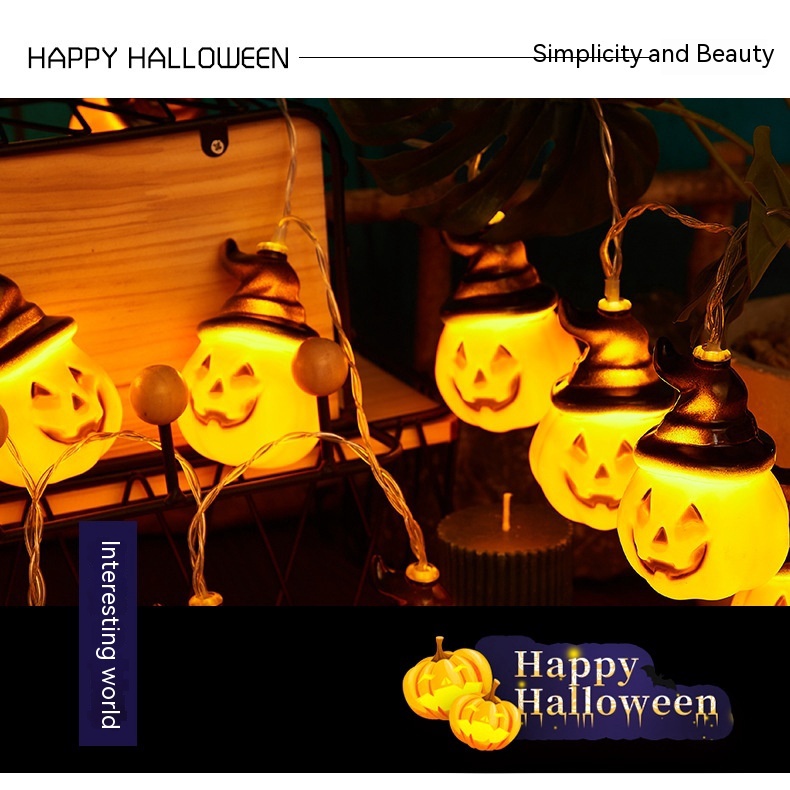 Dây Đèn led Trang Trí Halloween Phong Cách Mới