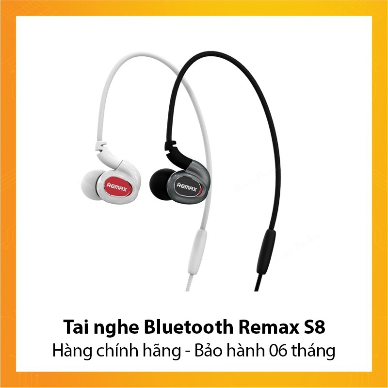 Tai nghe Bluetooth Remax S8- Hàng chính hãng - Bảo hành 6 tháng