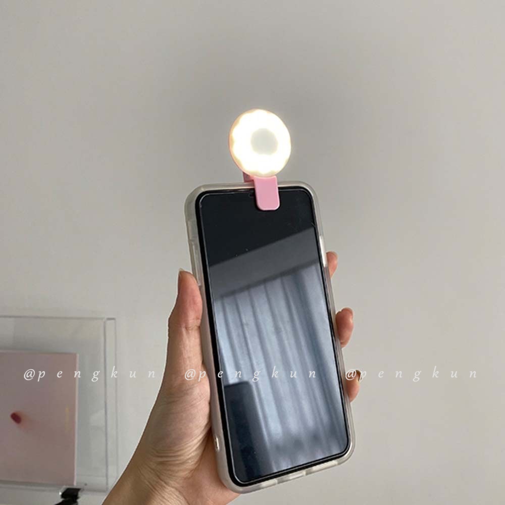 Đèn LED Kẹp Điện Thoại Hỗ Trợ Chụp Ảnh Selfie