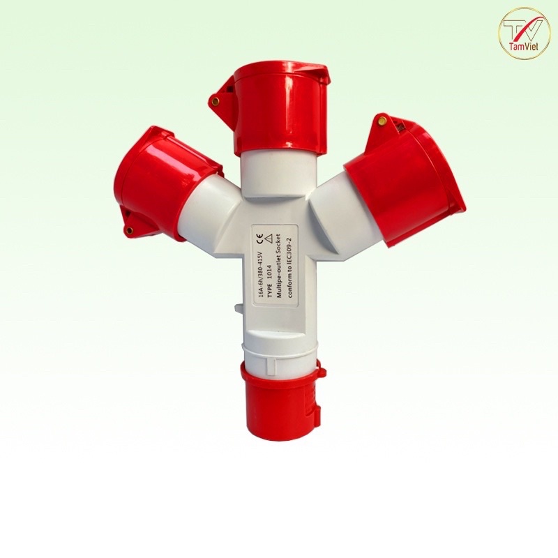 Ổ cắm công nghiệp 4 Pha 32A
