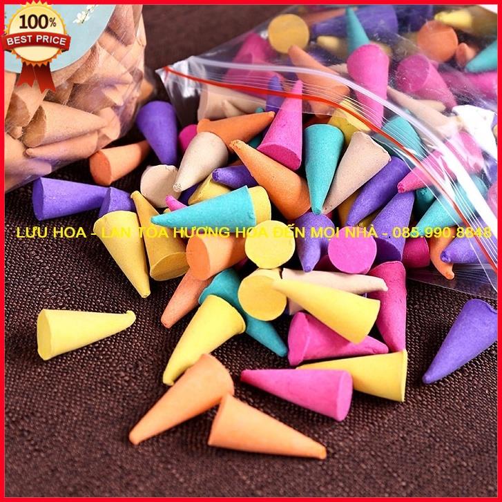 Nhang trầm hương hình nón cao cấp, Nụ trầm hương Thái Lan - Túi 250 nụ hương rất thơm ,