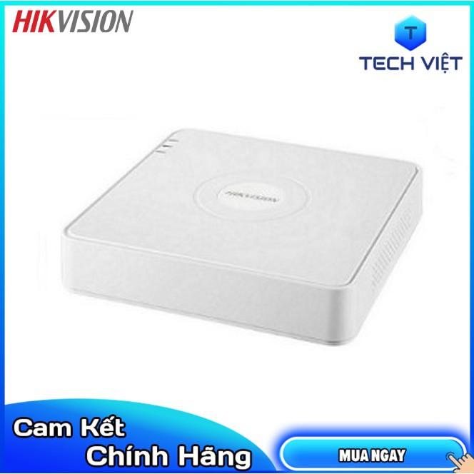 [HÀNG CHÍNH HÃNG] Đầu ghi HDTVI 4 kênh Hikvision 7104HQHI-K1 (TURBO HD 4.0)