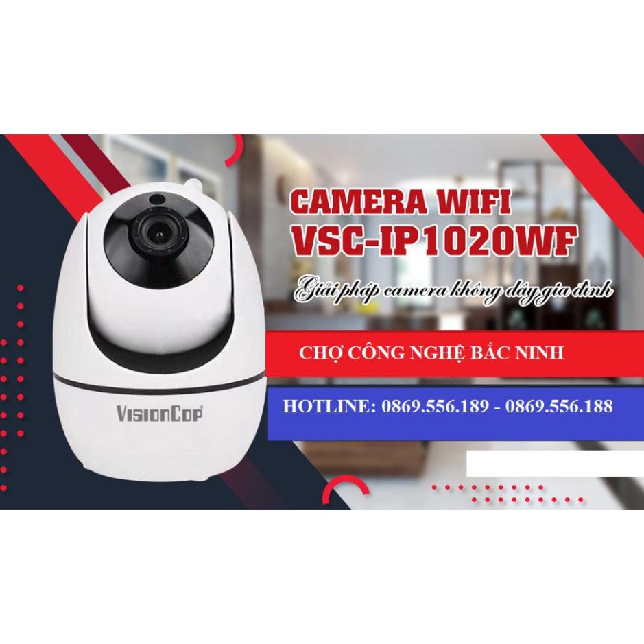 Camera wifi Visioncop-IP1020WF -1080p + tặng thẻ nhớ 32gb