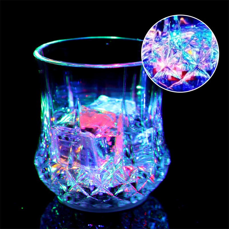 Ly Uống Rượu/Bia Bằng Kính Tự Động Có Đèn LED Phát Sáng 70ml