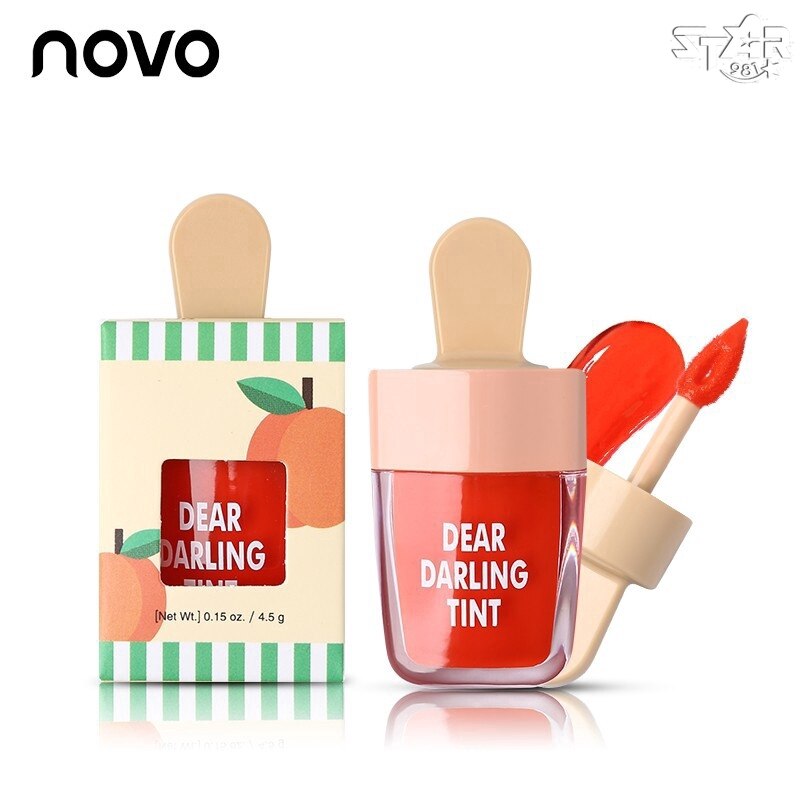 [Hàng mới về] Son Kem Novo Chống Thấm Nước Và Lâu Trôi Quyến Rũ Cho Nữ