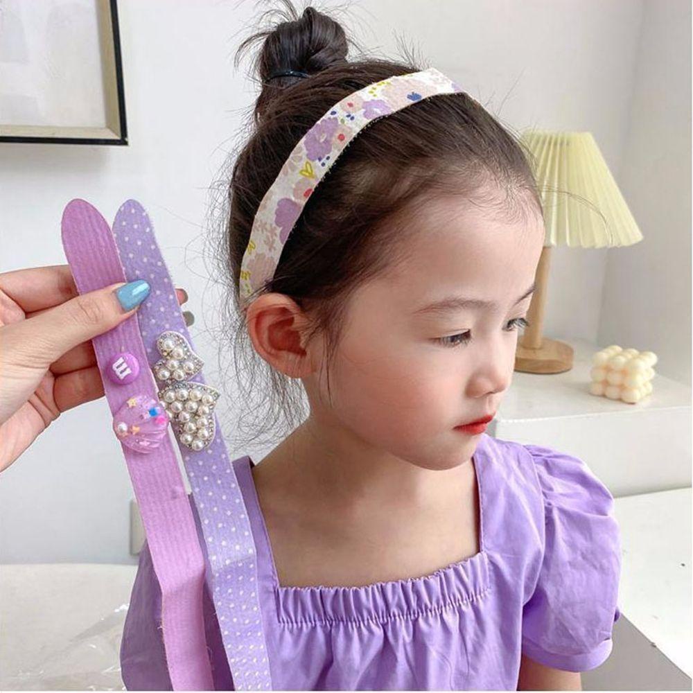 JARRED Kẹp Tóc Họa Tiết Hoa / Động Vật / Kẻ Sọc Nhiều Màu Dễ Thương Cho Nữ