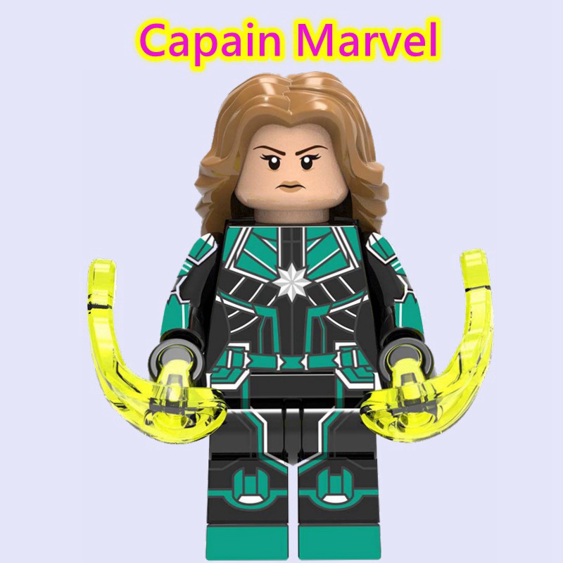Mô Hình Lắp Ráp Nhân Vật Iron Man Captain Marvel Dành Cho Trẻ Em