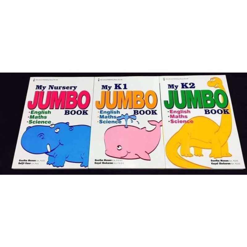 JUMBO BOOK - 3BOOKS