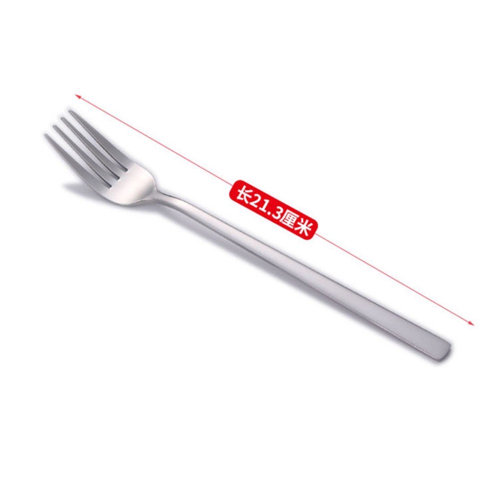 MUỖNG (thìa} / NĨA / ĐŨA ĐẦU DẸP INOX ĐẶC RUỘT PHONG CÁCH HÀN QUỐC Xấp xỉ 23cm