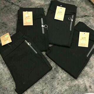 Quần legging khóa sườn