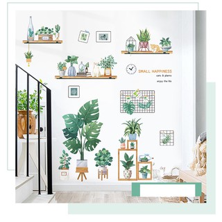 Decal dán tường combo BC
