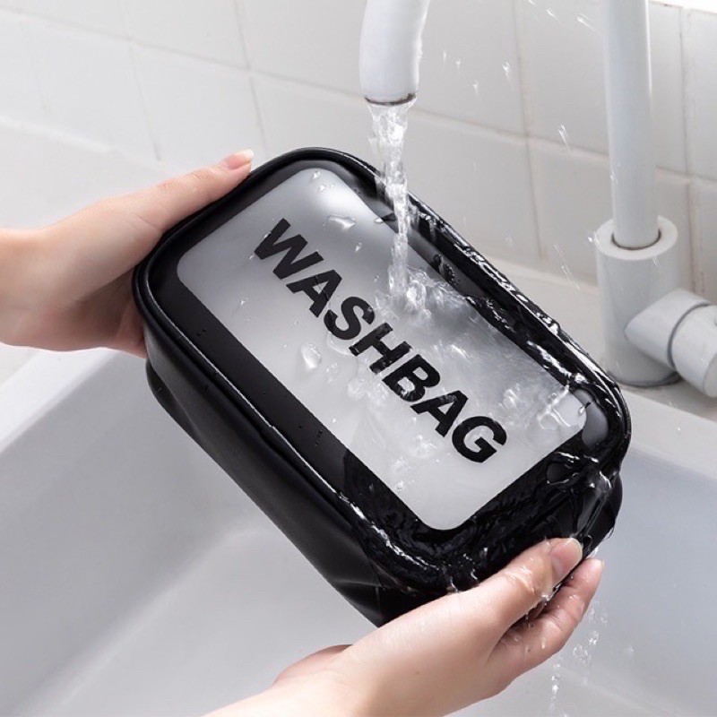 Túi hộp đựng mỹ phẩm, đồ trang điểm đi du lịch quần áo washbag trong suốt, chống thấm nước nhiều kích thước dieushop