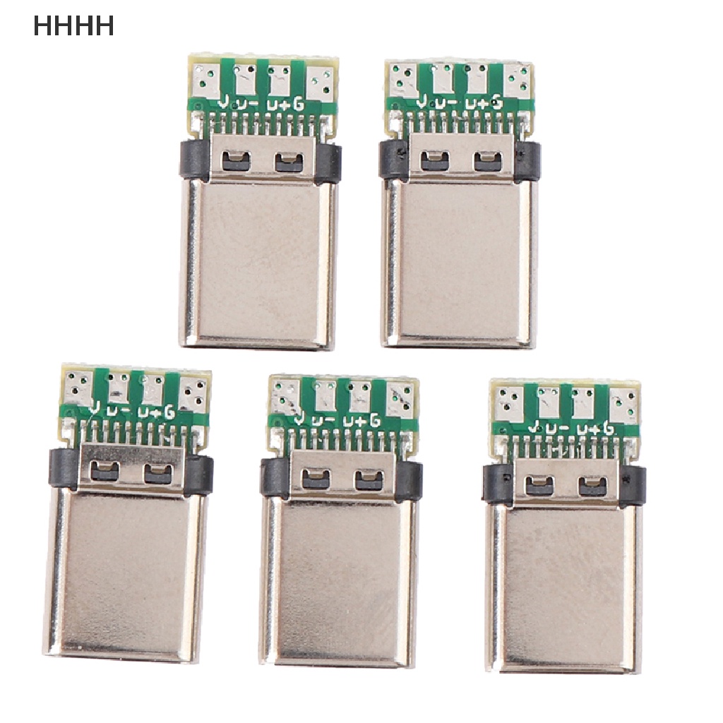 Bộ 5 Đầu Cắm USB 3.1 Loại C DIY Chuyên Dụng
