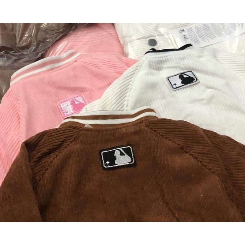 Áo khoác bomber cho bé MLB áo khoác trần bông hàng xuất dư