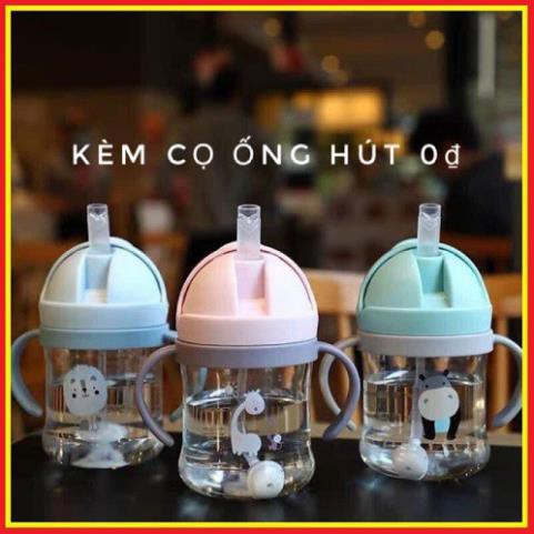 Bình tập uống nước chống sặc cho bé 350ml-phukienpt91