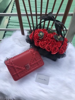 Túi diorama nạm đinh