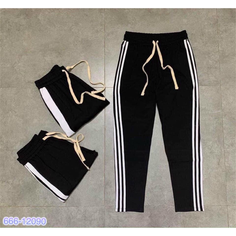 Quần jogger nam 3 sọc & 1 sọc ống xuông hàng cao cấp