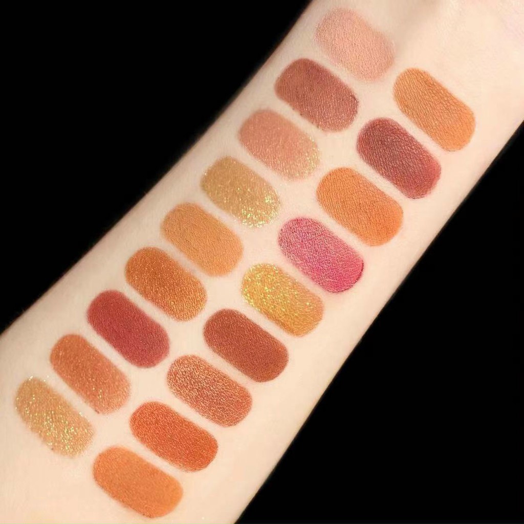 Bảng Mắt Dikalu 18 Ô Nhũ Lì Vỏ Nâu Naughty. | BigBuy360 - bigbuy360.vn