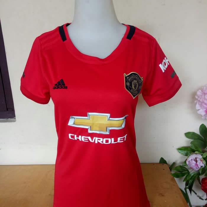 Áo Thể Thao Manchester United Home 2019 / 2020 Trẻ Trung Năng Động Cho Nữ