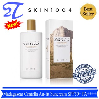 Kem chống nắng nâng tông da, lành tính chiết xuất rau má Skin1004 Madagascar Centella Air-Fit Suncream SPF50+/PA+