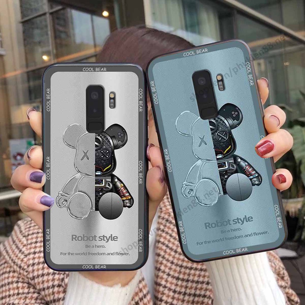 Ốp Samsung S9 / S9 Plus / S9+ bear, k@ws thương hiệu phong cách ốp lưng thời trang cao cấp