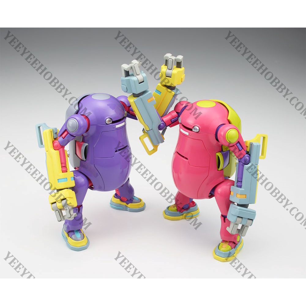 MÔ HÌNH LẮP RÁP HASEGAWA - 1/35 MECHATRO WEGO NO.07 POWER ARM 'PURPLE &amp; PINK'