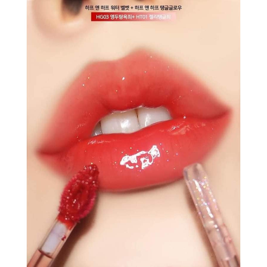 son tint bóng 𝐁𝐋𝐀𝐂𝐊 𝐑𝐎𝐔𝐆𝐄 𝐇𝐀𝐋𝐅 𝐍 𝐇𝐀𝐋𝐅 𝐖𝐀𝐓𝐄𝐑 𝐆𝐋𝐎𝐖 | BigBuy360 - bigbuy360.vn