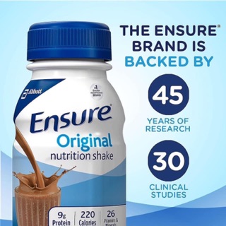 [Date 5/2021]-Sữa nước vị chocola ensure thùng 30 chai