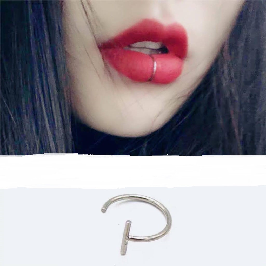 Khuyên môi mũi tai không cần xỏ lổ