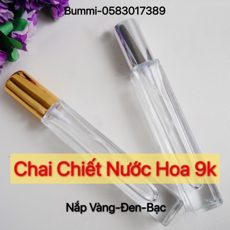 Combo 10 chai chiết nước hoa 10ml