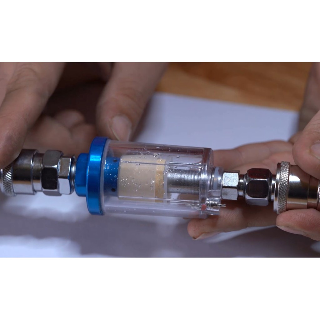 Bộ Lọc Hơi Nước Dùng Cho Súng Phun Sơn - Phụ kiện lọc hơi nước tiện lợi mang đi công trình