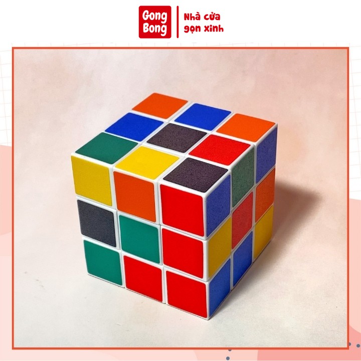 Rubic 3x3 rubik 3 tầng khối lập phương ma thuật cube đồ chơi trí tuệ cho trẻ em Gong Bong store