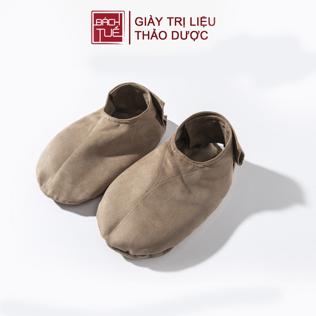 Giày Thảo Dược Chườm Ấm Bàn Chân, Lưu Thông Kinh Mạch Bách Tuế