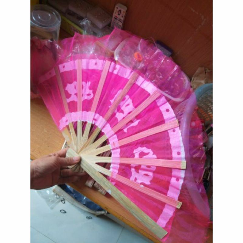 Quạt voan múa 1 chiếc giá rẻ