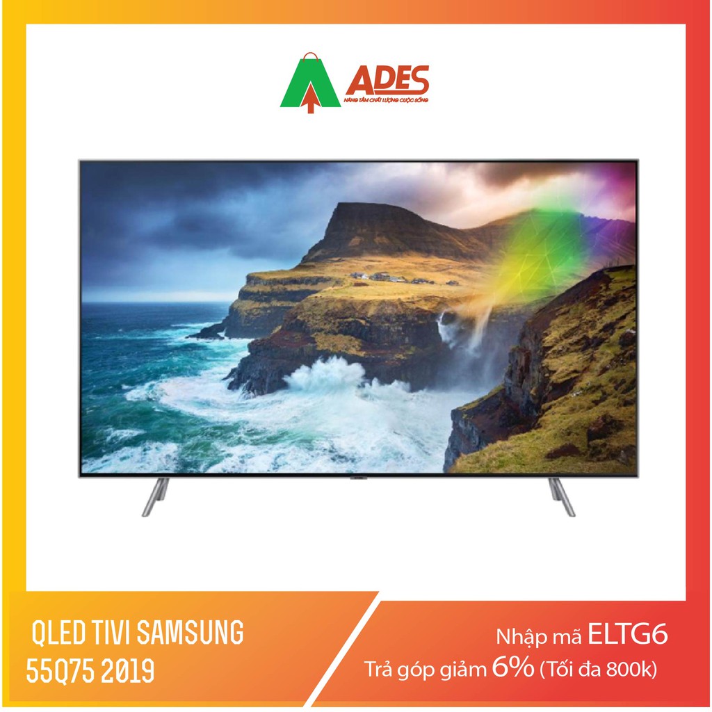 QLED Tivi Samsung 55Q75 2019, 55 inch, 4K HDR, Smart TV