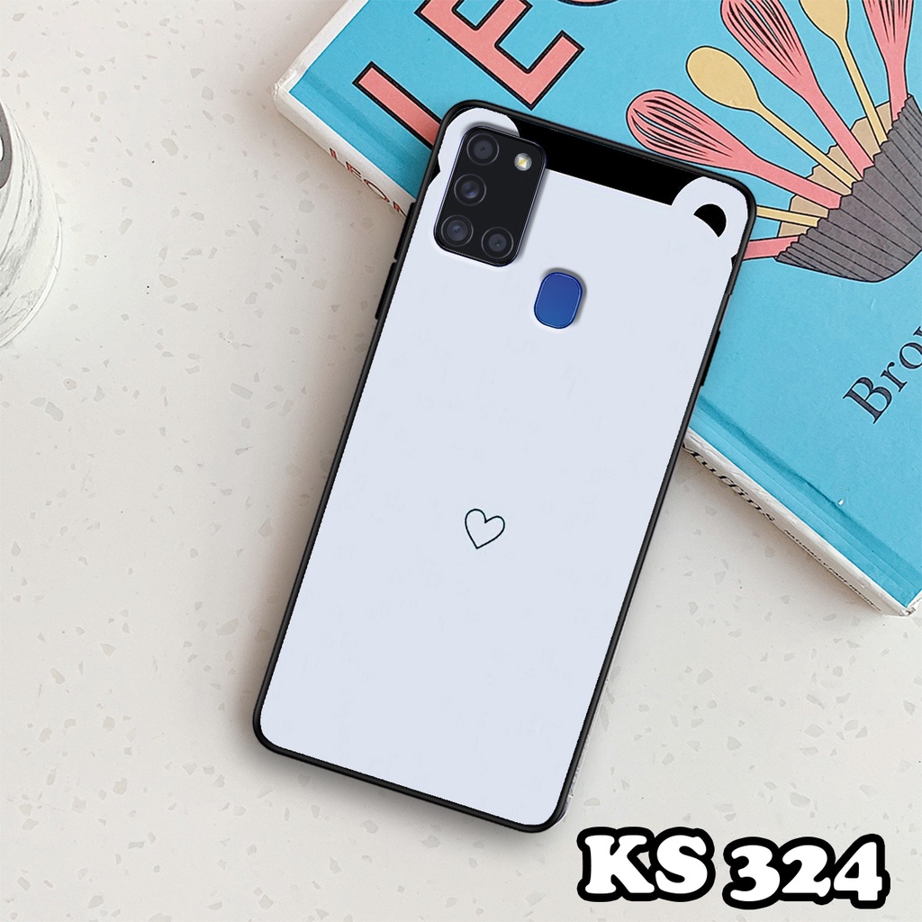 Ốp lưng Samsung A21s - Samsung A21 - Ốp in hình Tai thỏ - Chất liệu TPU cao cấp