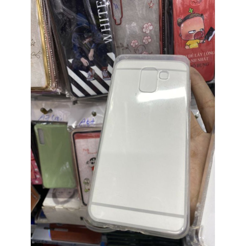 Ốp lưng Samsung A8 2018/ A8plus dẻo trong