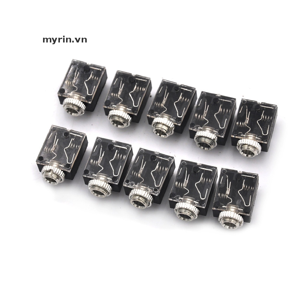 Set 10 Giắc Cắm Âm Thanh 3.5mm 5 Pin PCB Chuyên Dụng