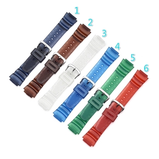 Dây đeo thay thế YIFILM silicone chống nước và mồ hôi cho đồng hồ Casio AQ-S800W / S810 AE-1000W / 1300 / 1200 18mm