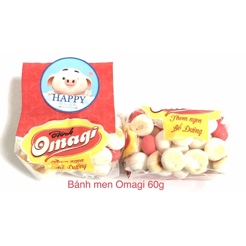 [Đặc sản miền Tây] Bánh men bi Omagi - thơm ngon 60g