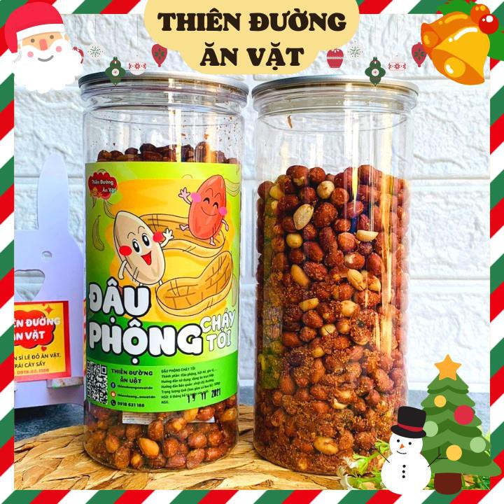 Đậu phộng cháy tỏi 450g THIÊN ĐƯỜNG ĂN VẶT lạc rang cháy tỏi đồ ăn vặt giòn thơm ngon khi ngồi cùng bạn bè