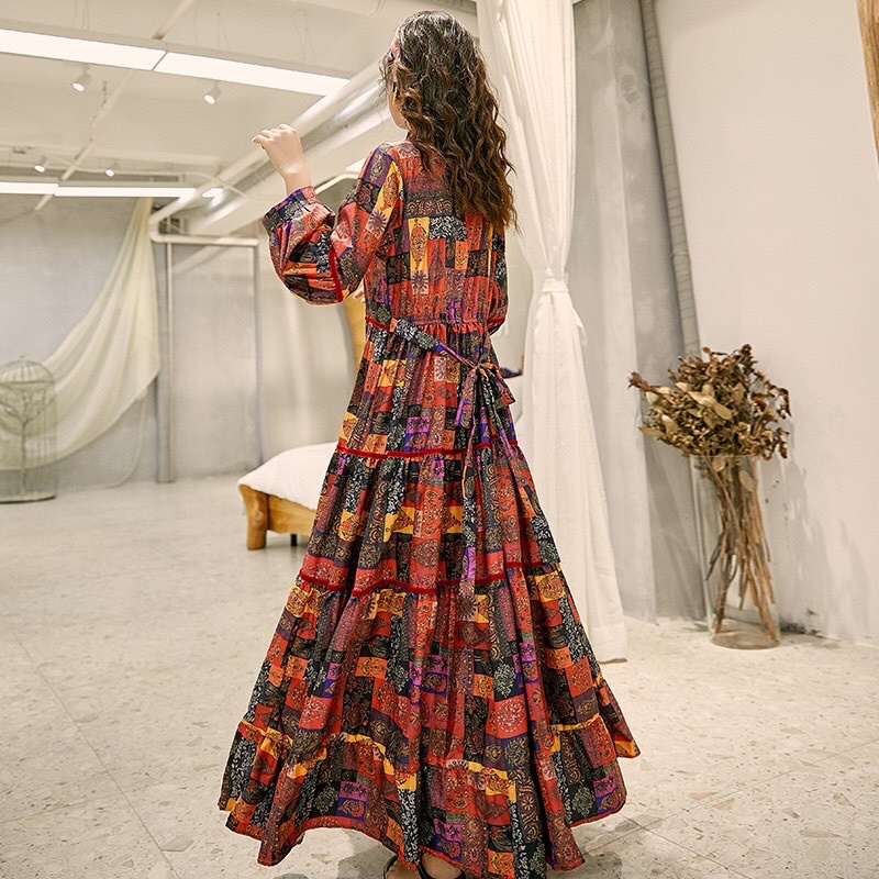 Váy Thêu Limited Boho Siêu Sang