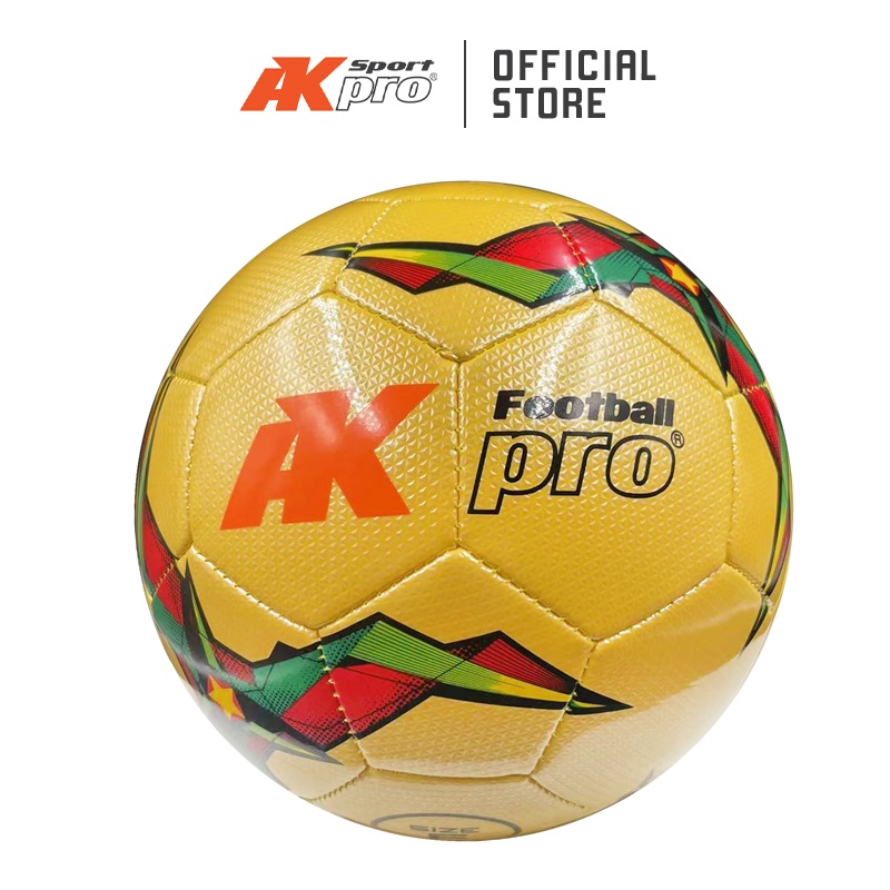 Bóng đá Futsal AKpro AF3300 màu Vàng (khâu máy) - Tặng kim bơm - Chính hãng