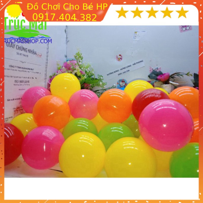 [SIÊU SALE] Combo 30 bóng nhựa 5.5 cm cho bé chơi nhà bóng - bể bơi - Nhựa nhập Hàn Quốc - Sản xuất tại Việt Nam ✅  Đồ C