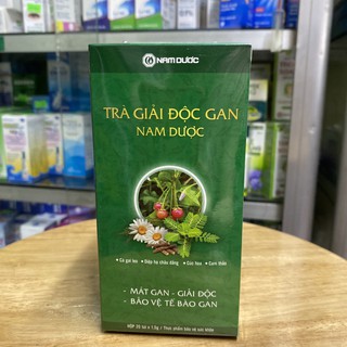 Trà giai đôc gan nam duoc hộp 20 túi