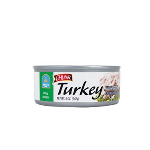 Thịt gà tây xắt nhỏ “Turkey” – hộp 142g