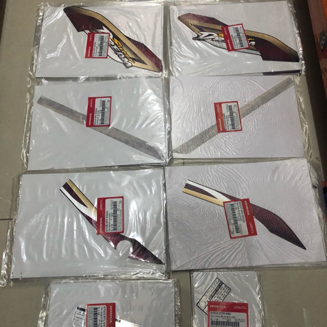 Bộ Tem Dream Việt 2004-2005 Chính Hãng Honda