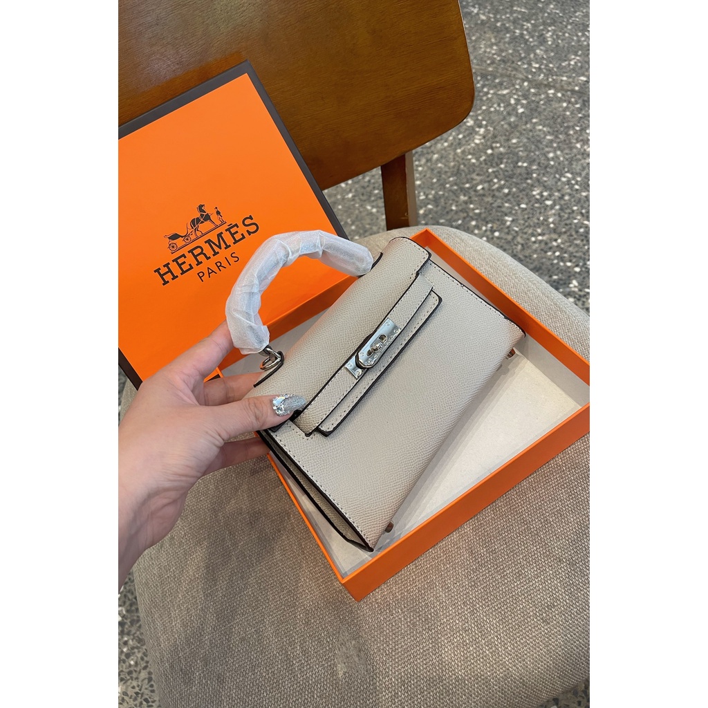 Túi Xách HM Hàng Cao Cấp Da Gạo Full Box SIze 19